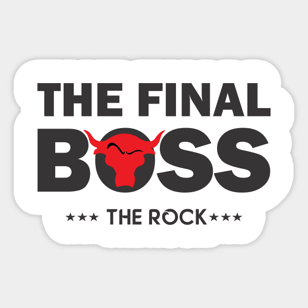 THE FINAL BOSS Sticker by Garangone